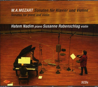 the album cover for W.A. Mozart - Complete Violin Sonatas
