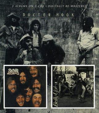 the album cover for Dr Hook - Dr. Hook/Sloppy Seconds/Belly Up! [Import]