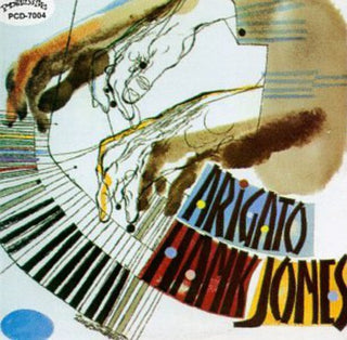 the album cover for Hank Jones - Arigato