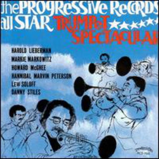 the album cover for All Star Trumpet Spectacular - Two Progressive Trumpet Spectaculars / Various