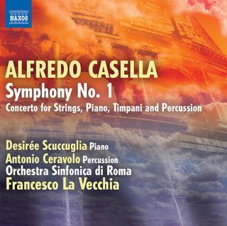 the album cover for G. MARTUCCI - Symphony No 1 / Concerto for Strings Piano