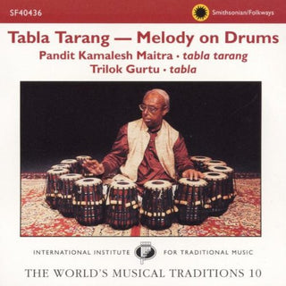the album cover for Maitra/Gurtu - Tabla Tarang: Melody on Drums / Various