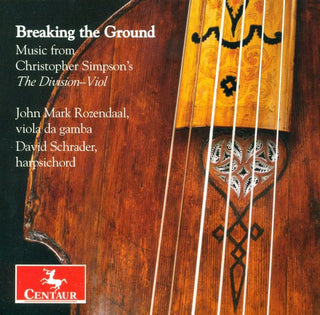 the album cover for John Mark Rozendaal - Breaking the Ground: Music from Christopher