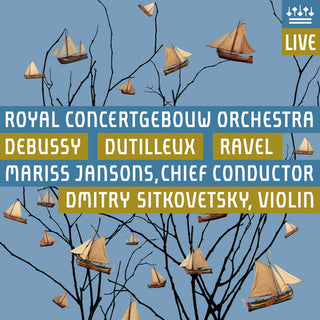 the album cover for Dmitry Sitkovetsky - La Mer / la Valse / L'arbre Des Songes