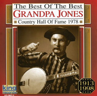 the album cover for Grandpa Jones - Country Music Hall of Fame 1978