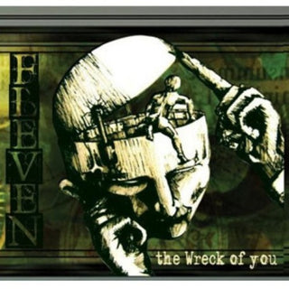the album cover for Fleven - The Wreck Of You