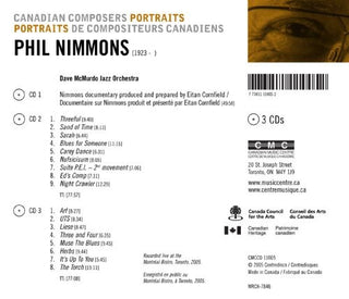 the album cover for Phil Nimmons - Portrait