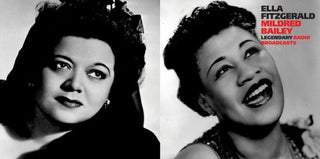 the album cover for Ella Fitzgerald - Legendary Radio Broadcasts