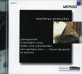 the album cover for Pintscher Janusgesich - A Twilights Song / Var - Pintscher: Janusgesich - A Twilight's Song / Var