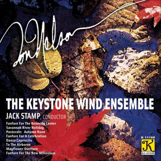 the album cover for R. Nelson - Danfare for Kennedy Center / Savannah River Holida