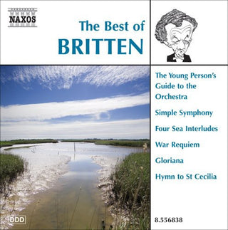 the album cover for Britten / Landridge / Lso / Jones - Best of Britten