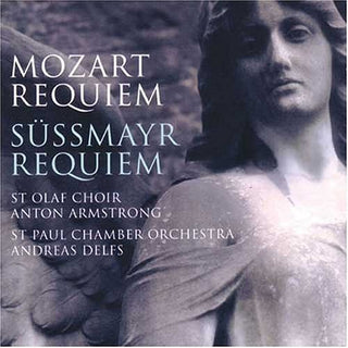 the album cover for W.A. Mozart - Requiems/Sussmayr