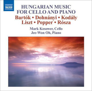 the album cover for Jee-Won Oh - Hungarian Music for Cello & Piano