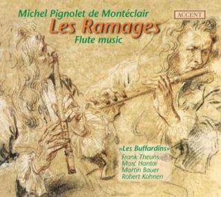 the album cover for Les Buffardins - Ramages: Flute Music