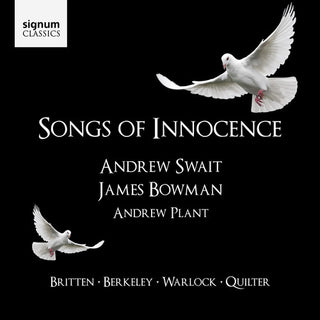 the album cover for Andrew Swait - Songs of Innocence