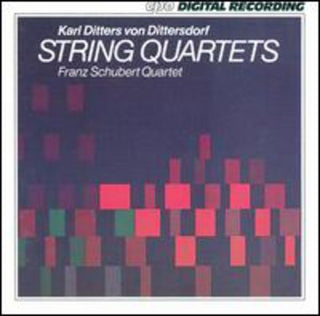 the album cover for F. SCHMIDT - String Quartets 1 3 4 & 5