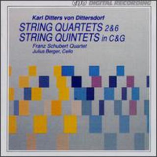 the album cover for F. SCHMIDT - String Quartets 2 & 6