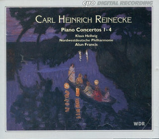 the album cover for Klaus Hellwig - Piano Concertos