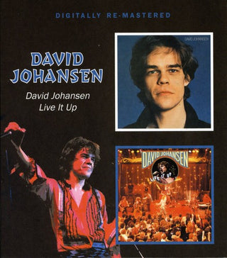 the album cover for David Johansen - David Johansen/Live It Up [Import]