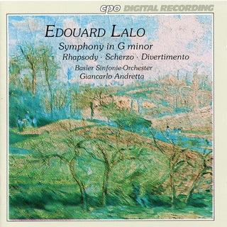 the album cover for Giancarlo Andretta - Symphony in G minor