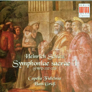 the album cover for H. SCHUTZ - Symphoniae Sacrae I