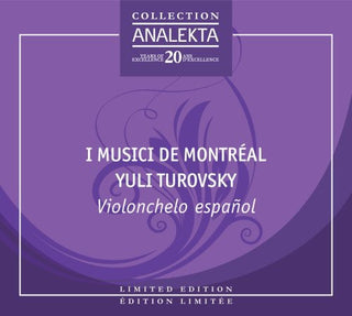 the album cover for I Musici de Montréal - Violonchelo Espanol