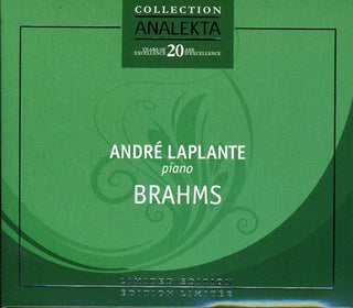 the album cover for Andre Laplante - Piano Sonatas & Rhapsodies