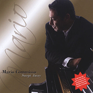 the album cover for Mario Commisso - Swept Away
