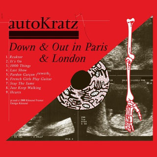 the album cover for Autokratz - Down & Out In Paris & London