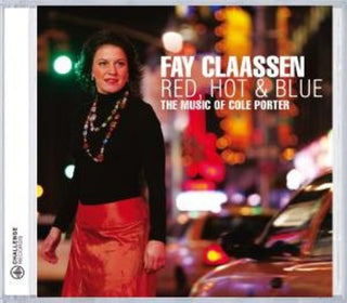 the album cover for Fay Claassen - Red, Hot and Blue
