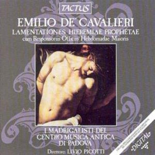 the album cover for Cavalieri / I Madrigalisti / Picotti - Lamentations of the Prophet Jeremiah