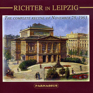 the album cover for Karen Kushner - Richter in Leipzig: Piano Sonatas