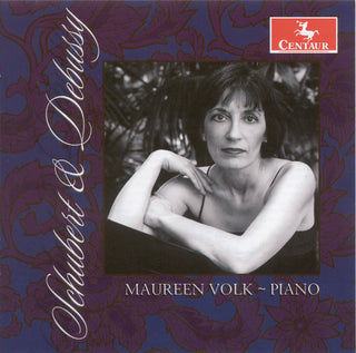 the album cover for Debussy / Schubert / Volk - Solo Piano Works