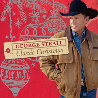 the album cover for George Strait - Classic Christmas
