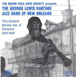 the album cover for George Lewis - Oxford Series 8