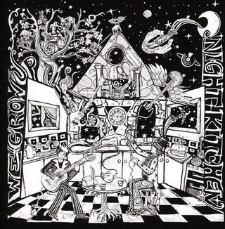 the album cover for We Grow Up - Night Kitchen