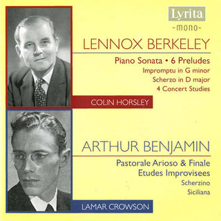 the album cover for Colin Horsley - Piano Works
