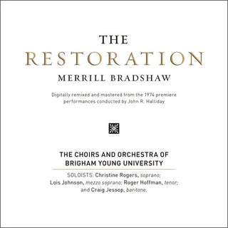 the album cover for BYU Combined Choirs - Restoration