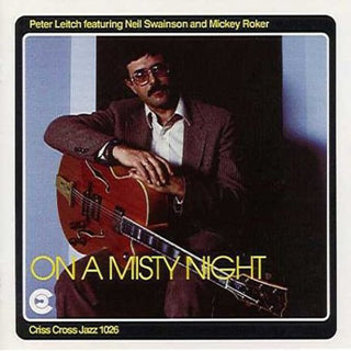 the album cover for Peter Leitch - On a Misty Night