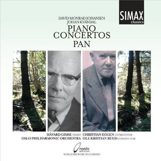 the album cover for K. EGGE - Piano Concertos / Pan