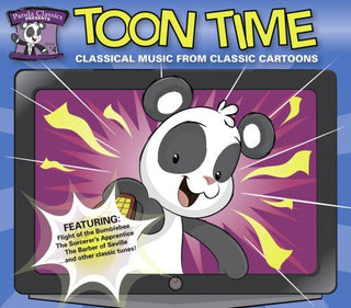 the album cover for Panda Classics Presents Toon Time - Panda Classics Presents: Toon Time / Various