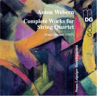 the album cover for A. WEBERN - Complete Works for String Quartet
