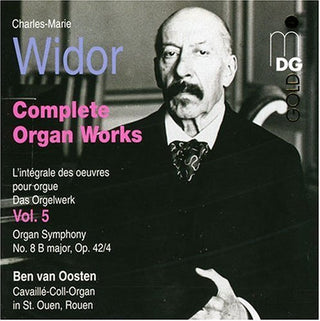 the album cover for C.M. WIDOR - Organ Works 5