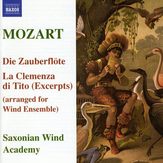 the album cover for Saxonian Woodwind Academy - Die Zauberflote & la Clemenza Di Tito