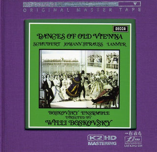 the album cover for WILLI BOSKOVSKY - Dances of Old Vienna