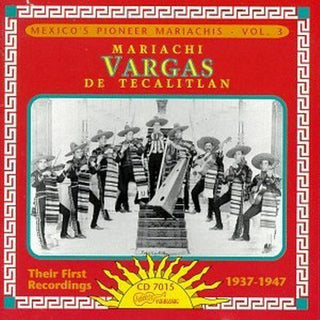 the album cover for Mariachi Vargas de Tecalitl n - Their First Recordings 1937-47