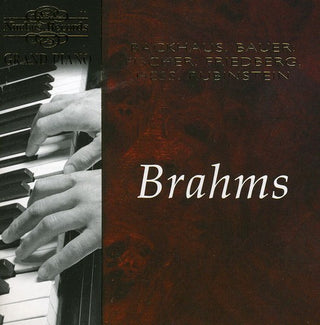 the album cover for Brahms / Backhaus / Bauer / Fischer / Fried - Brahms