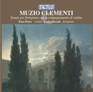 the album cover for Carlo Mazzoli - Sonatas for Violin & Fortepiano