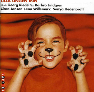 the album cover for Georg Riedel - Lilla Ungen Min