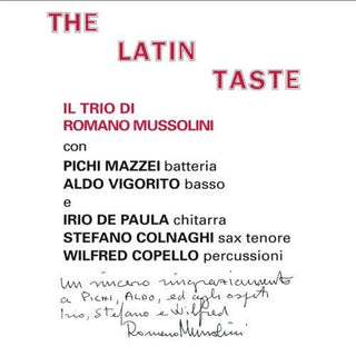 Romano Mussolini- Latin Taste